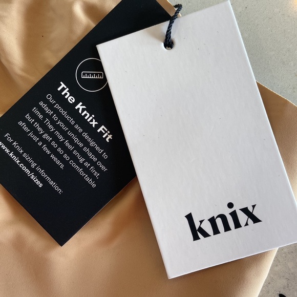 BNWT Knix Evolution Bra Size 1 Nude Beige Heathered Grey Reversible Brand New - Picture 5 of 9